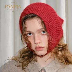 PNPIA- Retro Rỗng Dệt Kim Khăn Trùm Đầu Ren Tam Giác Turban Dây Thời Trang Phụ Kiện