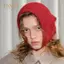 PNPIA- Retro Rỗng Dệt Kim Khăn Trùm Đầu Ren Tam Giác Turban Dây Thời Trang Phụ Kiện