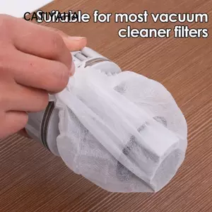 CATIYAHA 100 CHIẾC Bộ Lọc Bụi, Lưới Lọc Máy Hút Bụi Chống Bụi, Sản Phẩm Điều Dưỡng Không Dệt Bền Dùng Một Lần Vỏ Lọc Phụ Kiện