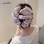 AqToCna Mùa Hè Ngọt Ngào Vuốt Tóc Cho Nữ Đa Năng Cá Mập Kẹp Màu Trơn Thanh Lịch Đuôi Ngựa Kẹp Mũ Đội Đầu Phụ Kiện Tóc Thời Trang Quà Tặng AqToCna