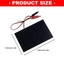 Btsg 2 5W 5V Bảng điều khiển năng lượng mặt trời Bảng điều khiển khẩn cấp công suất nhỏ Tấm sạc năng lượng mặt trời ngoài trời chống nước cho đèn sân vườn