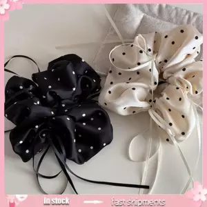YOI Có Thể Điều Chỉnh Chấm Tròn Mũ Scrunchies Ballet BowDesign Dành Cho Nữ Bé Gái Hàng Ngày