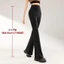 Quần Tập Yoga Nữ Mặc Ngoài Mỏng Cao Cấp Bụng-Tight-Fit Thể Thao Phù Hợp Với