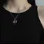 Niche Thiết Kế Mũi Nhọn Galaxy Vòng Cổ Phong Cách Thoáng Mát Áo Len Dây Chuyền Cao Cấp Unisex Ngọt Ngào Mát Chéo Xương Đòn Dây Xích Nam Nữ 26.3.22