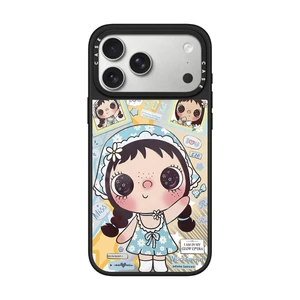 Ốp điện thoại gương từ tính YU Girl cho iPhone 16 15 14 13 Plus 12 11 17 Pro Max 17 Vỏ khí Vỏ chống sốc