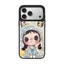 Ốp điện thoại gương từ tính YU Girl cho iPhone 16 15 14 13 Plus 12 11 17 Pro Max 17 Vỏ khí Vỏ chống sốc