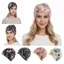 PYCOU Mũ Cotton gió Bandana, Khăn xếp in hoa mùa xuân thông thường, Mũ hóa trị Bohemia chất lượng cao dành cho nữ Quốc gia