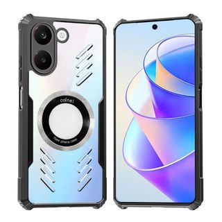Vỏ Từ Tính Thích Hợp Cho Xiao Mi POCO X8 Pro Max POCO X7 X6 X5 Pro 5G Ốp Lưng Thoáng Khí Trong Suốt Mỏng Tản Nhiệt Tough Chống Rơi Esports Cover 20-21