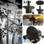 ICUCKO Cymbal Đứng Giá Đỡ Cao Su Đen Cymbal Đứng Chân Đế Điều Chỉnh Các Bộ Phận Cố Định Giá Đỡ Nhựa