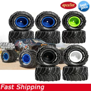4 85mm 12mm Hex 1 / 14 1 / 16 RC Monster Xe Tải Lốp Bánh Xe Cho Arrma Kraton Outcast Mini MJX UDI ZD Racing SuccXu WLtoys LMT HPI-FLUX ZD Racing MT16RC Xe Nâng Cấp Một Phần