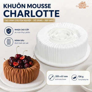 Khuôn bánh Khuôn sô cô la Khuôn pudding silicone cấp thực phẩm chịu nhiệt rộng dễ tháo rời dễ vệ