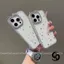 Ốp Lưng Cho IPhone 15 16 11 13 17 14 12 Pro Max 14 15 Plus Max Ốp tai mèo đính kim cương dễ thương dành cho nữ