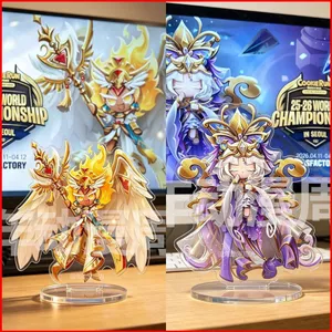 BH2 Cookie Run: Vương Quốc Đứng Đĩa Illusory Bột Cookie Acrylic Đứng Ký Anime Trang Trí HB2