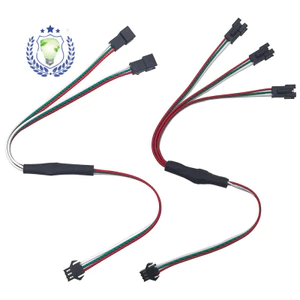 Cáp AAKO SM 3 Chân Nam Nữ Thiết Bị Đầu Cuối Thích Hợp Cho Dây Đèn LED WS2812B WS28111 SK6812