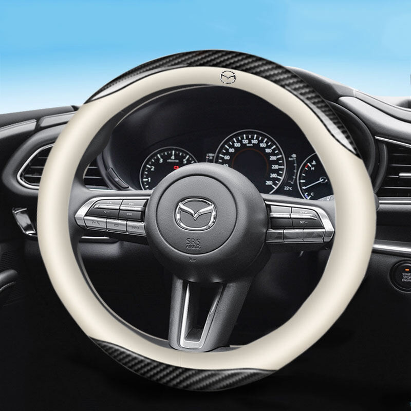 Vỏ vô lăng Mazda Mazda Mazda 3 CX5 2 6 CX30 RX7 5 CX3 RX8 323 BT50 CX7 CX8 MX5 CX9 Vỏ vô lăng da Phụ kiện