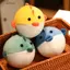 DELMER Puffer Cá Sang Trọng Đồ Chơi Búp Bê Ngộ nghĩnh Nhồi Bông Búp Bê Động Vật Búp Bê Đồ Chơi Mềm Hoạt Hình Búp Bê Động Vật Búp Bê Puffer Cá Búp Bê Sang Trọng