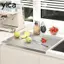 Thớt Cắt YICA, Thớt Inox Chống Trơn Trượt Hình Chữ Nhật, Dễ Dàng Làm Sạch Chống Sữa Với Mặt Bàn Bảo Vệ Thực Phẩm Pizza