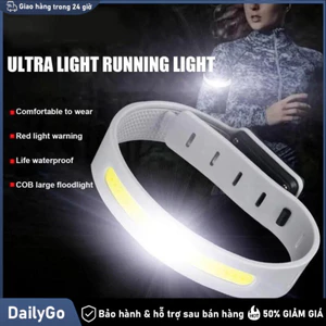 Đèn cổ tay chạy bộ 3 chế độ sáng, chống mồ hôi Đèn nhấp nháy, Chống thấm nước, Chống mồ hôi, Sạc USB