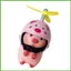 Tay Lái Xe Máy Đồ Chơi Tay Cầm Dễ Thương Động Vật Búp Bê Các Bức Tượng Nhỏ Có Mũ Bảo Hiểm Đồ Trang Trí Heo Dễ Thương Xe Máy wipqsvn