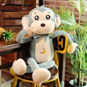 Búp Bê Khỉ Dài Tay Dễ Thương Khỉ Nhỏ Trẻ Em Ragdoll Gối Dài Chân Búp Bê Đồ Chơi Sang Trọng Miễn Phí Quà Tặng Sinh Nhật 260604