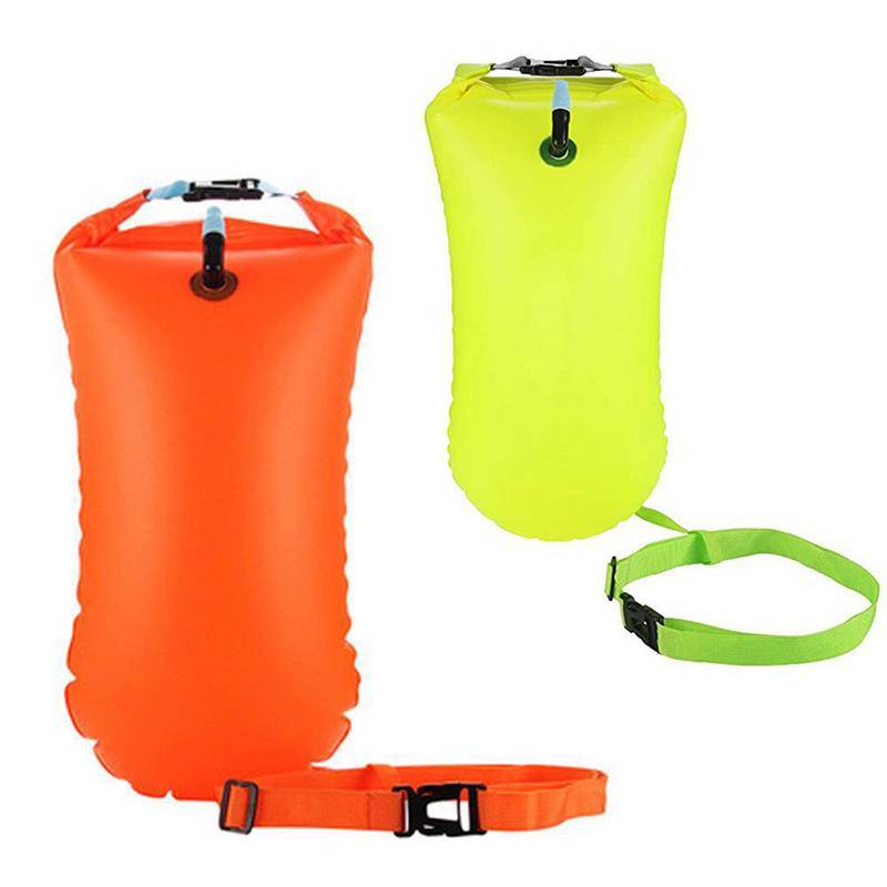 GKY Phao bơi PVC túi khô bơm hơi, chống thấm nước, túi khí đôi, an toàn thể thao nước