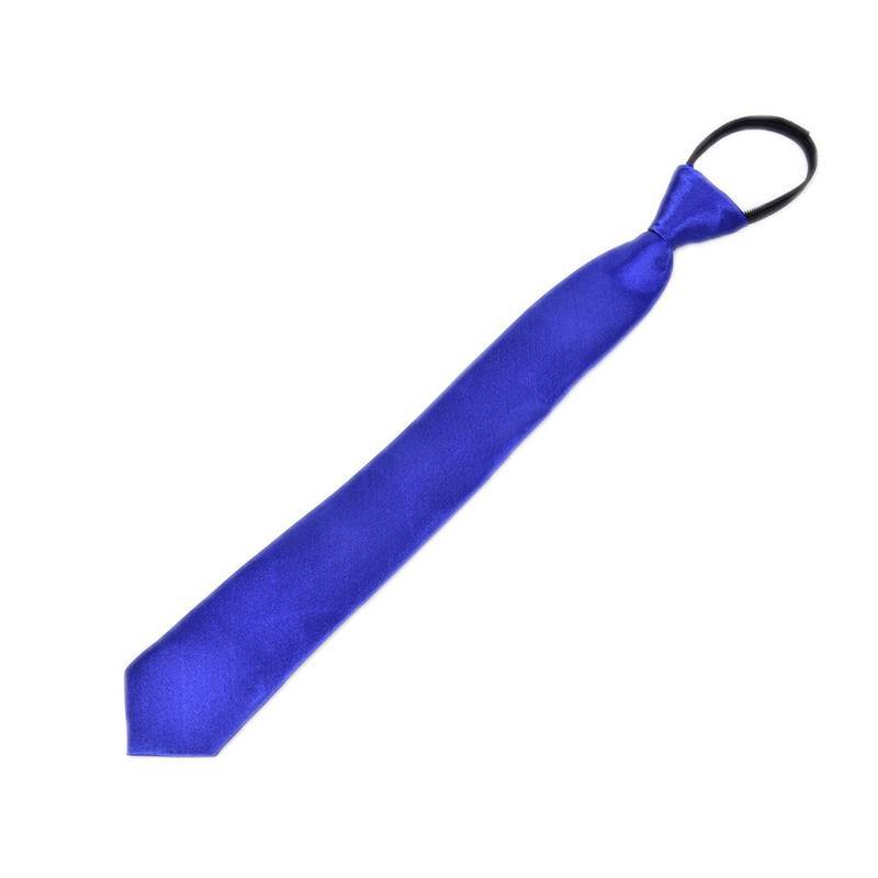 PNPIA-Lười Netie Bé Trai Học Sinh Chắc Chắn Đám Cưới Slim Zip Up Ne Tie Mới