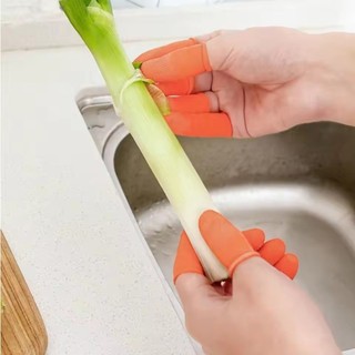 Vỏ bảo vệ đầu ngón tay bằng cao su dùng một lần S / M / L - Cots ngón tay co giãn cao chống trượt
