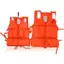 GHX Mới Màu Cam Người Lớn Childen Bọt Nổi Bơi Cuộc Sống Jaet Vest Có Còi Thuyền Áo Câu Cá Bơi Trôi Vest VN