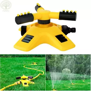 Máy phun nước tưới bãi cỏ AMLU, Máy phun bảo hiểm sân tiết kiệm nước ba chiều, Máy phun ngoài trời bằng nhựa 360° Máy phun tưới cây tự động quay