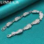 URMYLADY Bạc 925 Dép Dây Xích Vòng Tay Nữ Thời Trang Tiệc Cưới Trang Sức