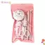 BEABOUT 8 Bộ Viết, Bộ Văn Phòng Phẩm Xanh / Hồng Học Sinh, Phim Hoạt Hình Puppy Thiết Kế Bút Gel Băng Chỉnh Sửa Trường Văn Phòng