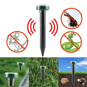 Cánh quạt năng lượng mặt trời kích hoạt chuyển động Giữ rắn Chuột Chim ngoài sân