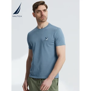 Chất Lượng Cao Nam Mùa Hè Đơn Giản Và Thoải Mái Cotton Cao Cấp 100% Cotton Cổ Tròn Áo Thun Tay Ngắn TO2203 0605