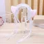 Mũ Tai Mèo Lolita cos Đen Trắng Ren Đầu Tua Rua Streamer Pure Desire Kẹp Tóc Ngọt Đầu Nữ HIUK