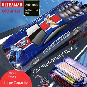 Ultraman Học Sinh Tiểu Học Hộp Văn Phòng Phẩm Bé Trai Trẻ Em Ô Tô Thể Thao Ba Lớp Hộp Đựng Bút Chì Xe Bé Trai Mẫu Giáo Hộp Tin Đa Năng Với Công Thức Nhân Đua Hộp Đựng Bút Chì Mẫu Giáo Trẻ Em