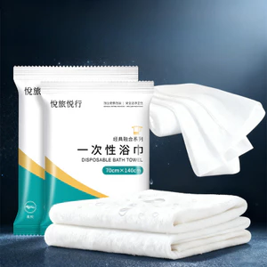 Khăn tắm dùng một lần khách sạn, đóng gói riêng, khăn mặt cực lớn và dày, nén, đồ dùng du lịch