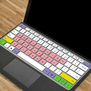 Lót Phím Silicon Microsoft Surface Pro 7/6/5/Laptop Chống Nước Phối Màu | KTAP - World of decals