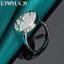 URMYLADY Bạc 925 Tròn 7-10 # Nhẫn Nữ Thời Trang Cưới Đính Hôn Tiệc Trang Sức Quyến Rũ