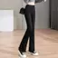Quần jean Micro-Flap dài đến mắt cá chân Màu xanh Slimer Look Slim-fit High @