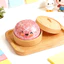 5,5cm Mô Phỏng Dim Sum Squishy Bộ Nhiều Màu Lựa Chọn Kết Cấu Maltose Với Hộp Hấp Đồ Trang Trí Phục Hồi Chậm