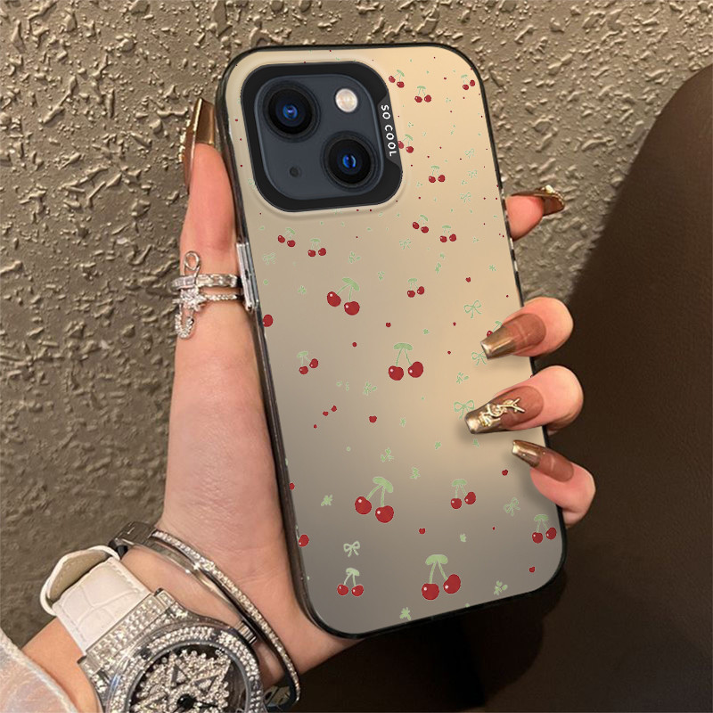 Ốp Điện Thoại Cho Xiaomi Redmi 9C 10C 12 13 12C 13C 14C A1 A2 A3 Note 10 11 12 13 14 Pro 4G 5G 13T POCO C61 C65 X5 X7 Họa Tiết Anh Đào Ngọt Ngào