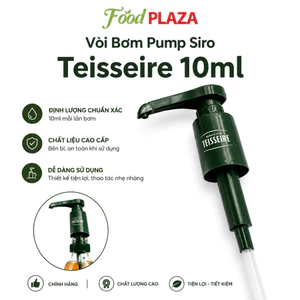 Vòi Bơm Pump Siro Teisseire 10ml Dụng Cụ Pha Chế Chuyên Dụng Cho Barista