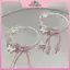 MYPANDA Mới Hồng Sakura Bướm Pha Lê Hạt Vòng Tay Nữ sel Charm Vòng Tay Cô Gái Dự Tiệc Trang Sức Thời Trang Quà Tặng.
