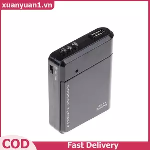 XUAN 1 Usb 4 Aa Pin Sạc Khẩn Cấp Di Động Đa Năng Sạc Điện Thoại VN