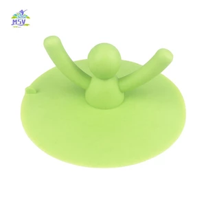 Vòi hoa sen Nút chặn phích cắm hoạt hình Người Silicone Bồn tắm