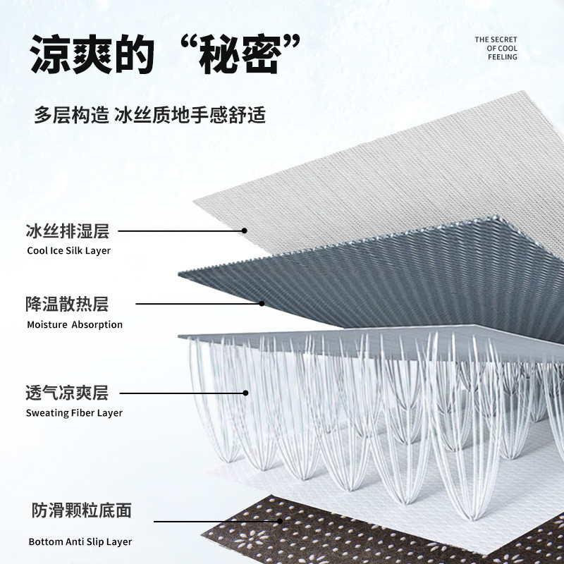 Đệm ghế làm mát hình thú 40x40 50x50 vải lụa băng thoáng khí chống trượt giặt được cho bàn học văn phòng mùa hè mát
