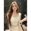 Áo thun dài tay phối ren kim cương công nghiệp nặng dành cho nữ Mùa hè Phong cách mới Hot Girl All-Match Slim @ -