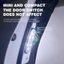 Đèn LED cảm ứng cảnh báo cửa ô tô, đèn chào mừng chống va chạm, nhấp nháy, phụ kiện xe, hàng có sẵn
