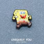 chamr gắn dép cross charm dép crocs dép crocs nữ đế thấp Phong Cách Mới Lỗ Giày Phụ Kiện Giày Hoa Thích Ứng Với crocs Giày Phụ Kiện Trang Trí Hoạt Hình Dễ Thương SpongeBob SquarePants Lỗ Giày