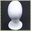 Mũ Mô Hình Đầu Mannequin Bọt Nữ Tóc Giả Giá Đỡ Màu Trắng